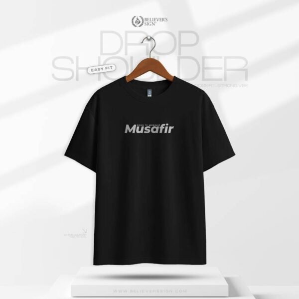 Waffle Drop Shoulder T-shirt 5 pcs - Image 2