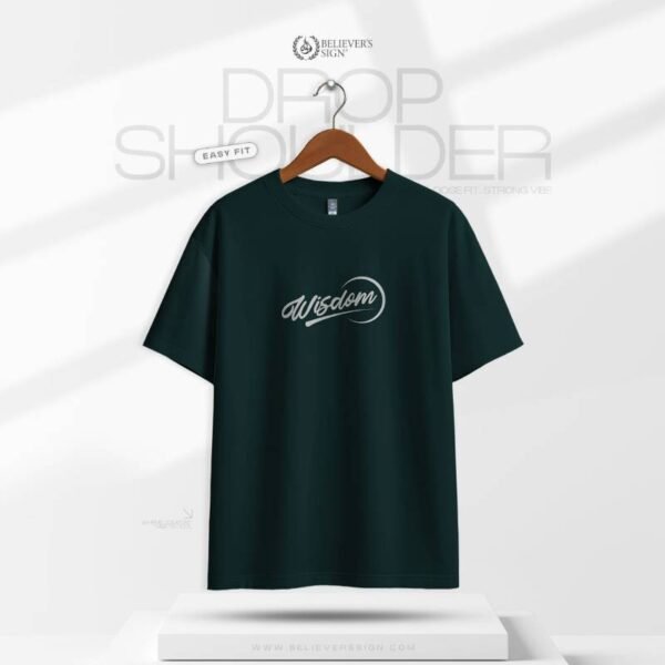 Waffle Drop Shoulder T-shirt 5 pcs - Image 4