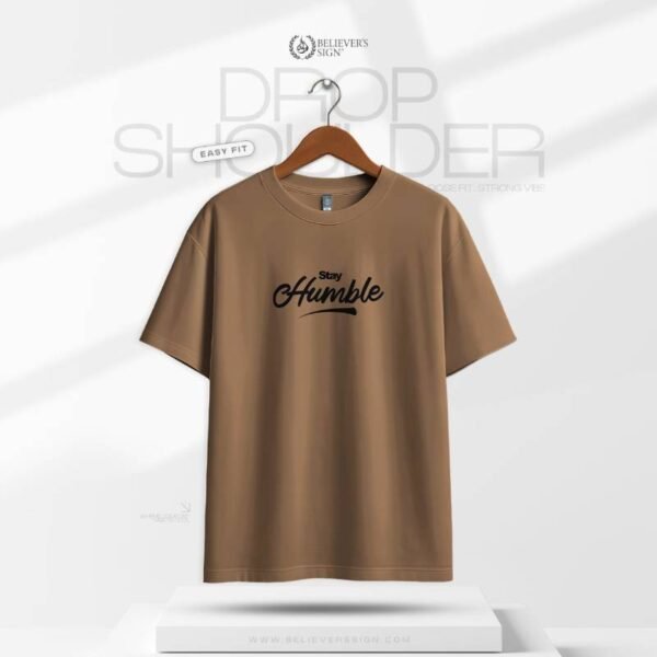 Waffle Drop Shoulder T-shirt 5 pcs - Image 3